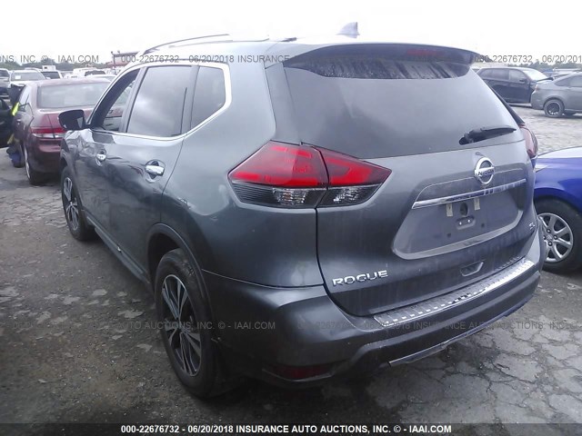 5N1AT2MT6HC880381 - 2017 NISSAN ROGUE S/SL GRAY photo 3