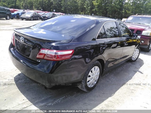 4T1BE46K59U361574 - 2009 TOYOTA CAMRY SE/LE/XLE 黑色 照片 4