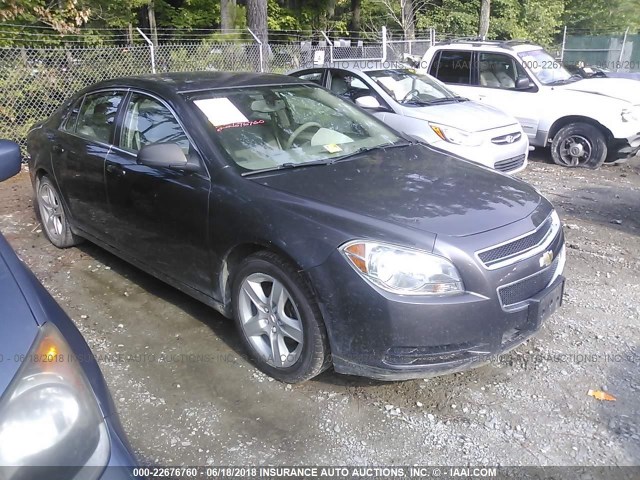 1G1ZB5E18BF207440 - 2011 CHEVROLET MALIBU LS GRAY photo 1