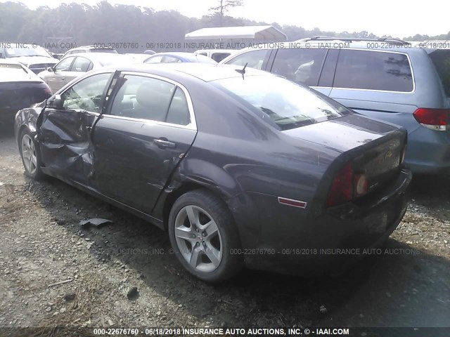1G1ZB5E18BF207440 - 2011 CHEVROLET MALIBU LS GRAY photo 3