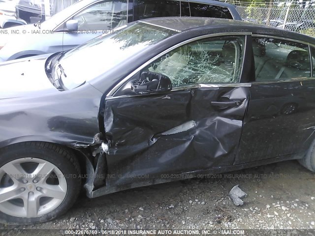 1G1ZB5E18BF207440 - 2011 CHEVROLET MALIBU LS GRAY photo 6