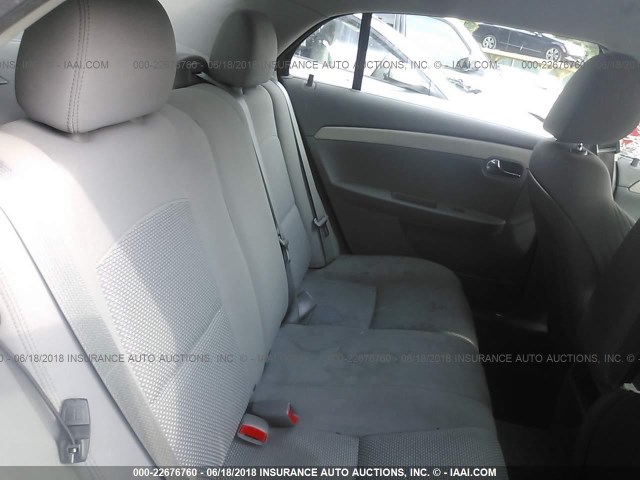 1G1ZB5E18BF207440 - 2011 CHEVROLET MALIBU LS GRAY photo 8