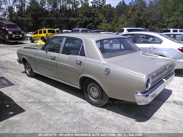 6F12T280807 - 1966 FORD FALCON GOLD photo 3