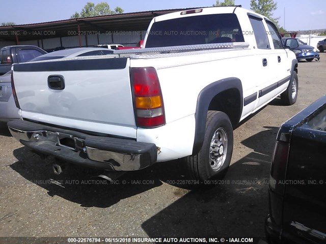 1GCGC13UX2F178265 - 2002 CHEVROLET SILVERADO C1500 HEAVY DUTY WHITE photo 4