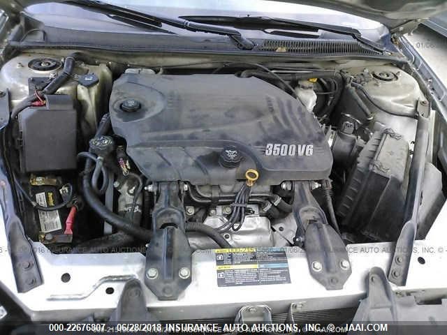 2G1WJ15K279375680 - 2007 CHEVROLET MONTE CARLO LS SILVER photo 10