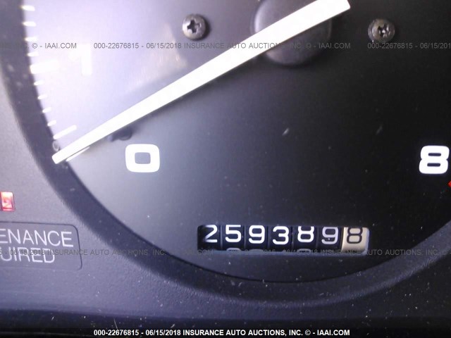 JH4CC2664PC004006 - 1993 ACURA VIGOR GS BLACK photo 7