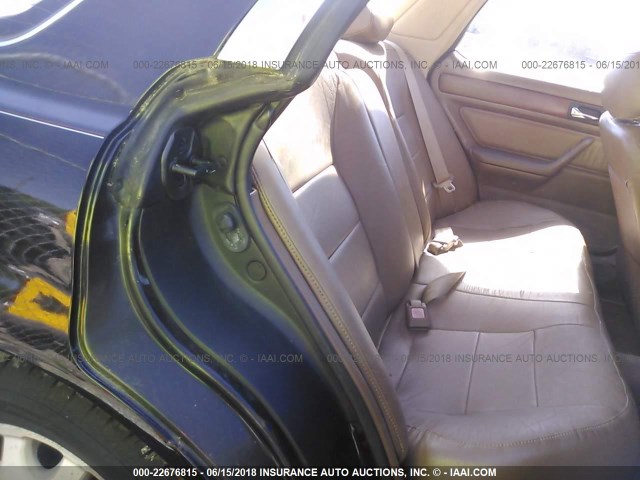 JH4CC2664PC004006 - 1993 ACURA VIGOR GS BLACK photo 8