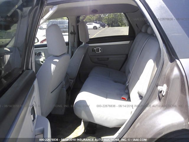 2S3DB217476126240 - 2007 SUZUKI XL7 GRAY photo 8