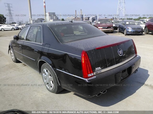 1G6KD57Y86U128447 - 2006 CADILLAC DTS BLACK photo 3