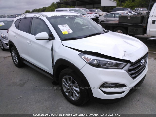 KM8J33A49JU630460 - 2018 HYUNDAI TUCSON LIMITED/SPORT AND ECO/SE WHITE photo 1