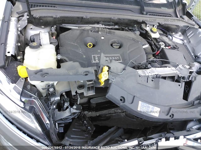 5LMCJ2C90GUJ27245 - 2016 LINCOLN MKC SELECT SILVER photo 10