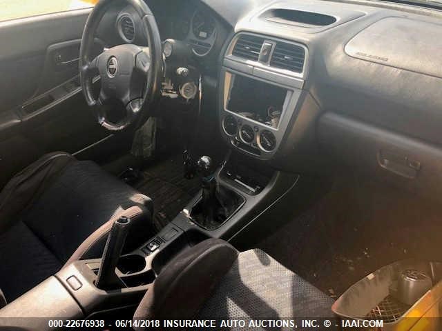 JF1GD29643G502629 - 2003 SUBARU IMPREZA WRX YELLOW photo 5