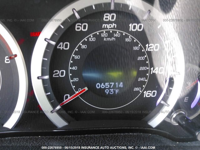 JH4CU2F61DC014548 - 2013 ACURA TSX TECH WHITE photo 7