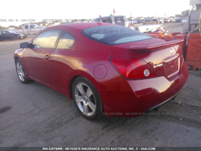 1N4AL24E68C208302 - 2008 NISSAN ALTIMA 2.5S RED photo 3