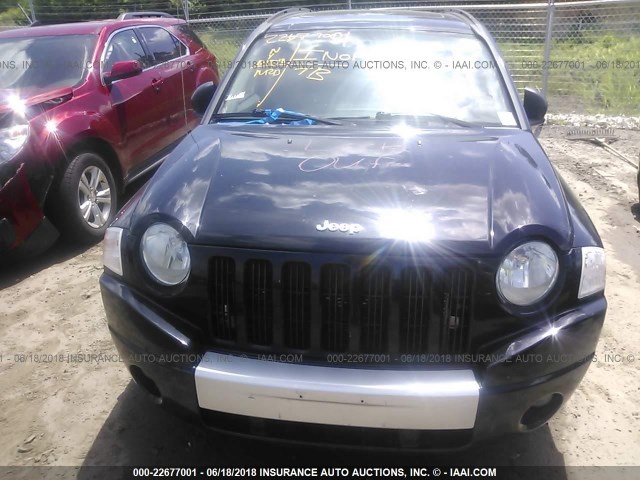 1J8FT57W57D116900 - 2007 JEEP COMPASS LIMITED BLACK photo 8