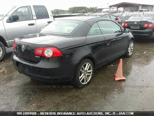 WVWFA71F49V005169 - 2009 VOLKSWAGEN EOS LUX 黑色 照片 4