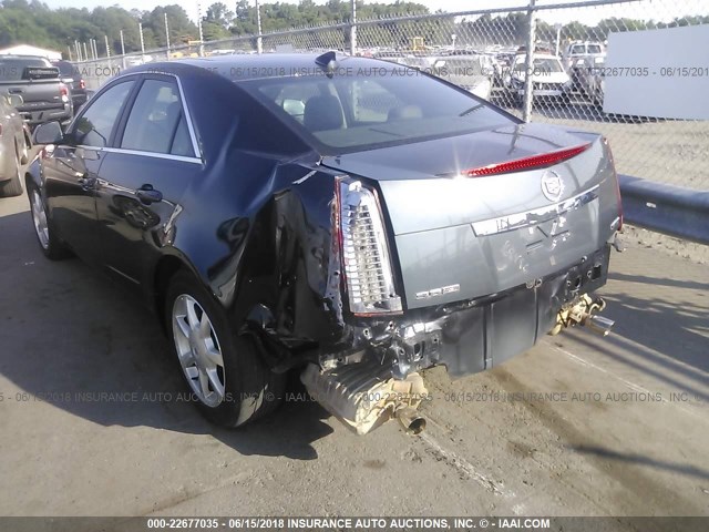 1G6DG577390119982 - 2009 CADILLAC CTS BLACK photo 6