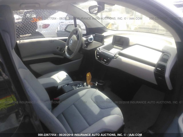 WBY1Z4C5XFV504607 - 2015 BMW I3 REX WHITE photo 5