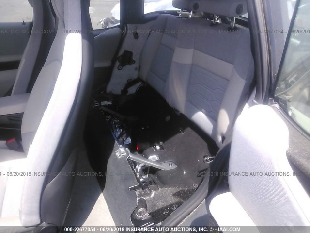 WBY1Z4C5XFV504607 - 2015 BMW I3 REX WHITE photo 8