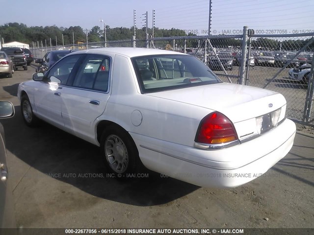 2FAFP74WXXX101013 - 1999 FORD CROWN VICTORIA LX WHITE photo 3