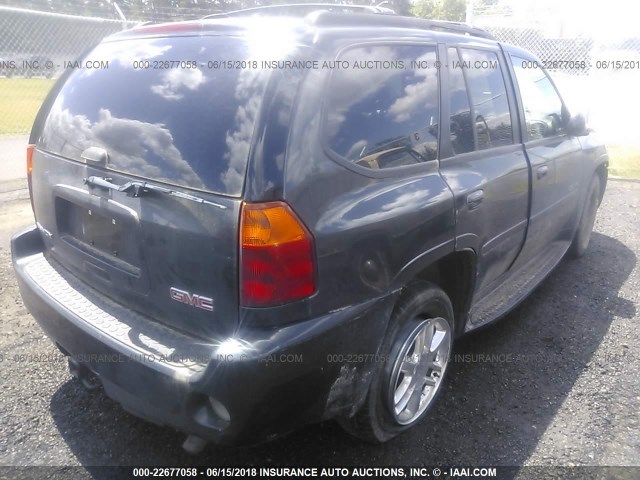 1GKET63M162212776 - 2006 GMC ENVOY DENALI BLACK photo 4