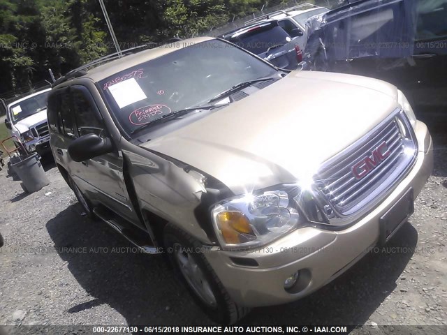 1GKDT13S762205635 - 2006 GMC ENVOY BEIGE photo 1