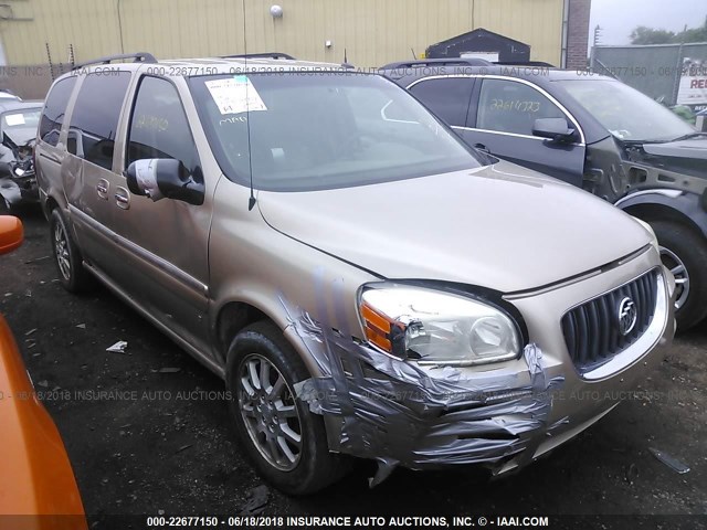 5GADV23LX6D157896 - 2006 BUICK TERRAZA CX GOLD photo 1