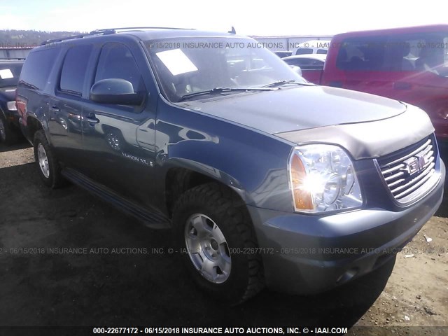 1GKFK16369J114494 - 2009 GMC YUKON XL K1500 GRAY photo 1