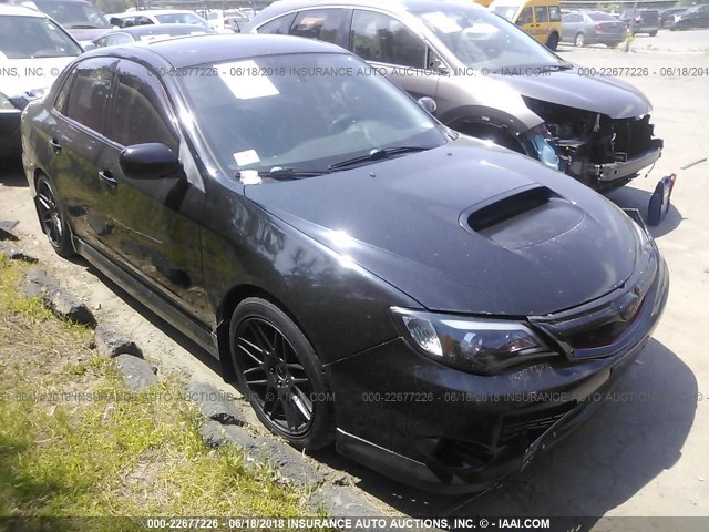 JF1GE76639G519381 - 2009 SUBARU IMPREZA WRX BLACK photo 1