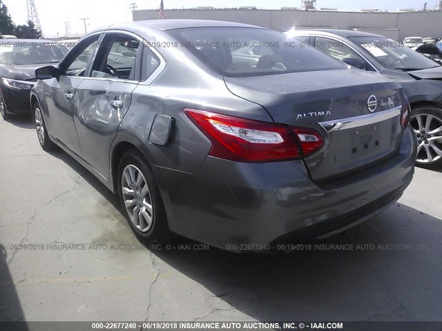 1N4AL3AP2HN335838 - 2017 NISSAN ALTIMA 2.5/S/SV/SL/SR GRAY photo 3