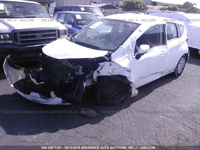 3N1CE2CP8GL398836 - 2016 NISSAN VERSA NOTE S/S PLUS/SV/SL/SR WHITE photo 2