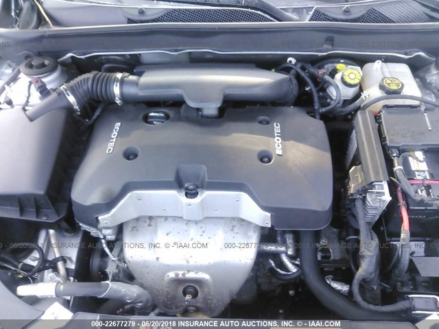 1G11C5SL7FF317787 - 2015 CHEVROLET MALIBU 1LT 银色 照片 10