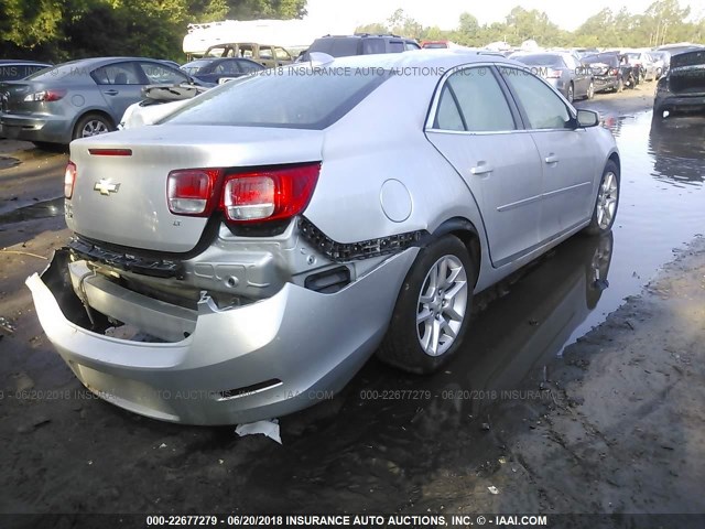 1G11C5SL7FF317787 - 2015 CHEVROLET MALIBU 1LT 银色 照片 4