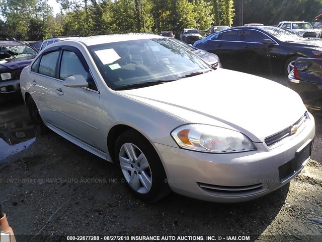 2G1WA5EK2B1152117 - 2011 CHEVROLET IMPALA LS BEIGE photo 1