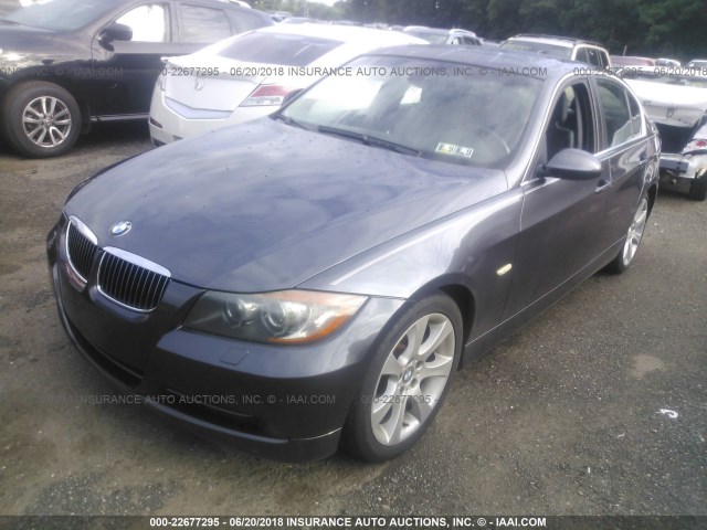 WBAVD33586KV60118 - 2006 BMW 330 XI GRAY photo 2