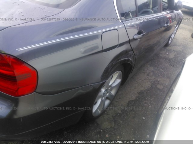 WBAVD33586KV60118 - 2006 BMW 330 XI GRAY photo 6