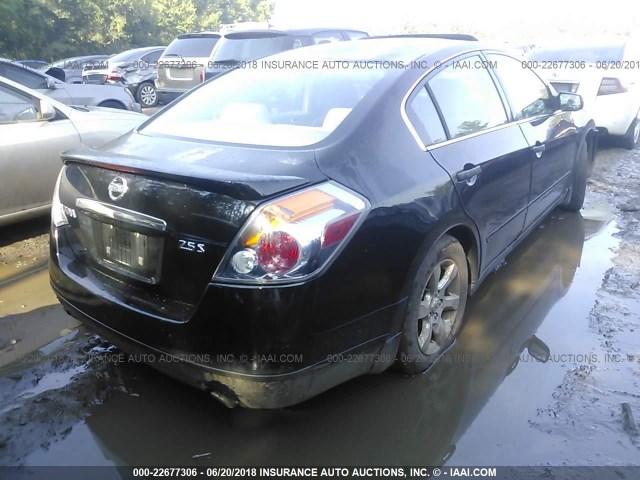 1N4AL21E17C147461 - 2007 NISSAN ALTIMA 2.5/2.5S BLACK photo 4