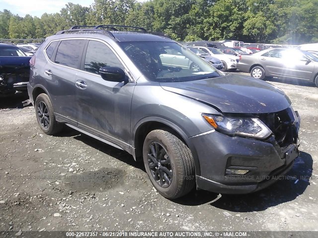 5N1AT2MV2JC754090 - 2018 NISSAN ROGUE SV/SL GRAY photo 1