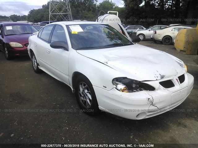 1G2NF52E04M502360 - 2004 PONTIAC GRAND AM SE1 WHITE photo 1