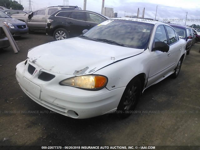 1G2NF52E04M502360 - 2004 PONTIAC GRAND AM SE1 WHITE photo 2