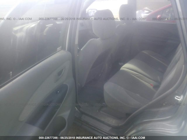 KM8JN72D68U821599 - 2008 HYUNDAI TUCSON SE/LIMITED GRAY photo 8