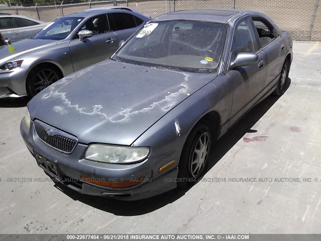 JM1TA2213S1123722 - 1995 MAZDA MILLENIA BLUE photo 2