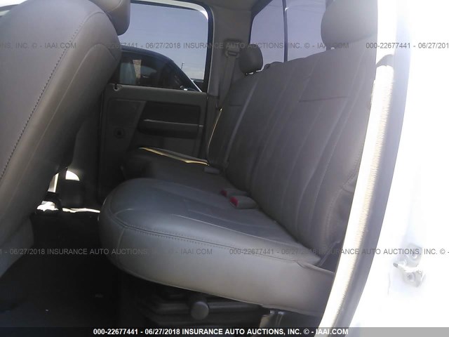 1D7KS28A17J623505 - 2007 DODGE RAM 2500 ST/SLT 白色 照片 8