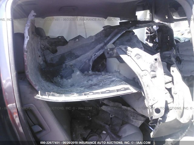 5FNYF3H27FB003867 - 2015 HONDA PILOT LX GRAY photo 8