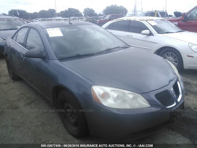 1G2ZF57B484197497 - 2008 PONTIAC G6 VALUE LEADER/BASE GRAY photo 1