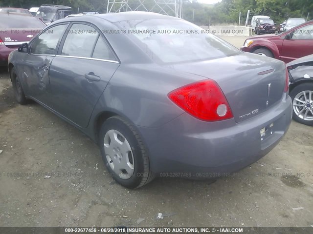 1G2ZF57B484197497 - 2008 PONTIAC G6 VALUE LEADER/BASE GRAY photo 3