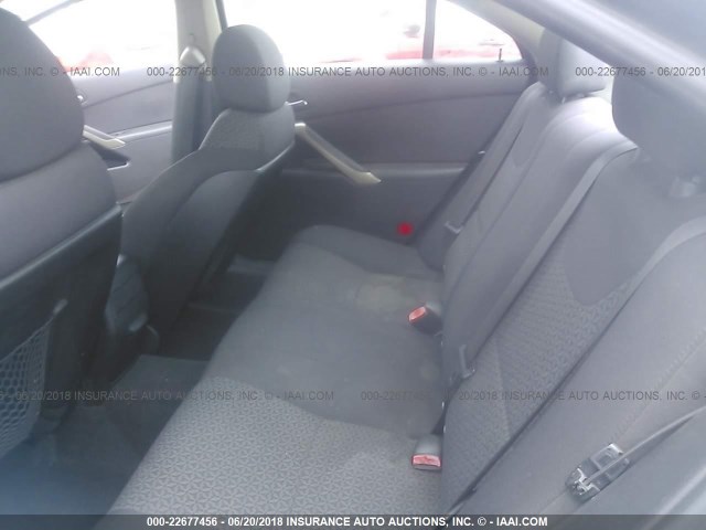 1G2ZF57B484197497 - 2008 PONTIAC G6 VALUE LEADER/BASE GRAY photo 8