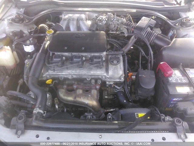 2T1FF22P62C589417 - 2002 TOYOTA CAMRY SOLARA SE/SLE Gümüş foto 10