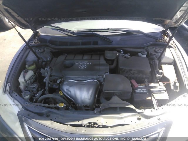 4T1BF3EKXAU035007 - 2010 TOYOTA CAMRY SE/LE/XLE 灰色 照片 10