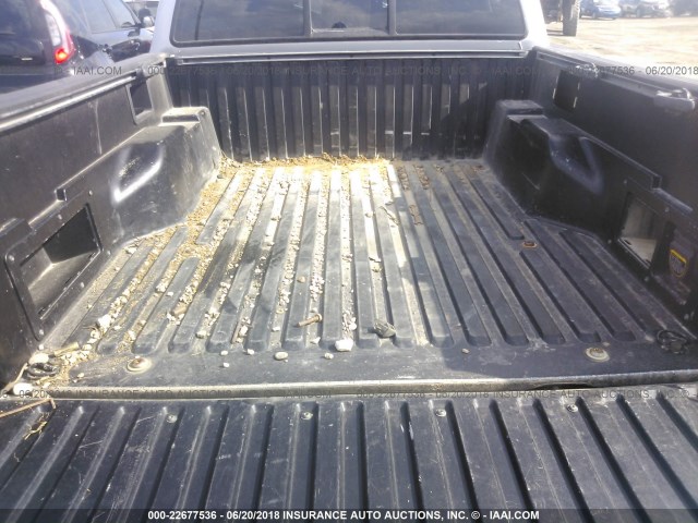 3TMJU4GN5AM102622 - 2010 TOYOTA TACOMA DOUBLE CAB PRERUNNER SILVER photo 8